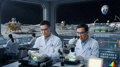 China discovers rare Moon mineral that could revolutionise LED technology on Earth