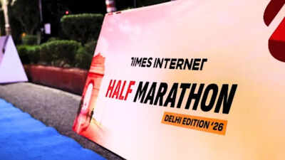  50+ category impresses at Times Internet half marathon