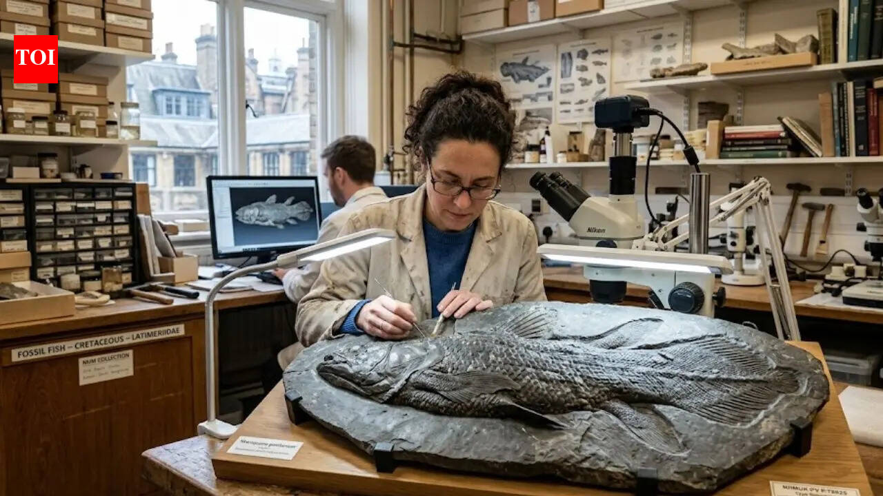 Palaeontologists identify a new coelacanth species from a 150-year-old fossil in London | World News – The Times of India