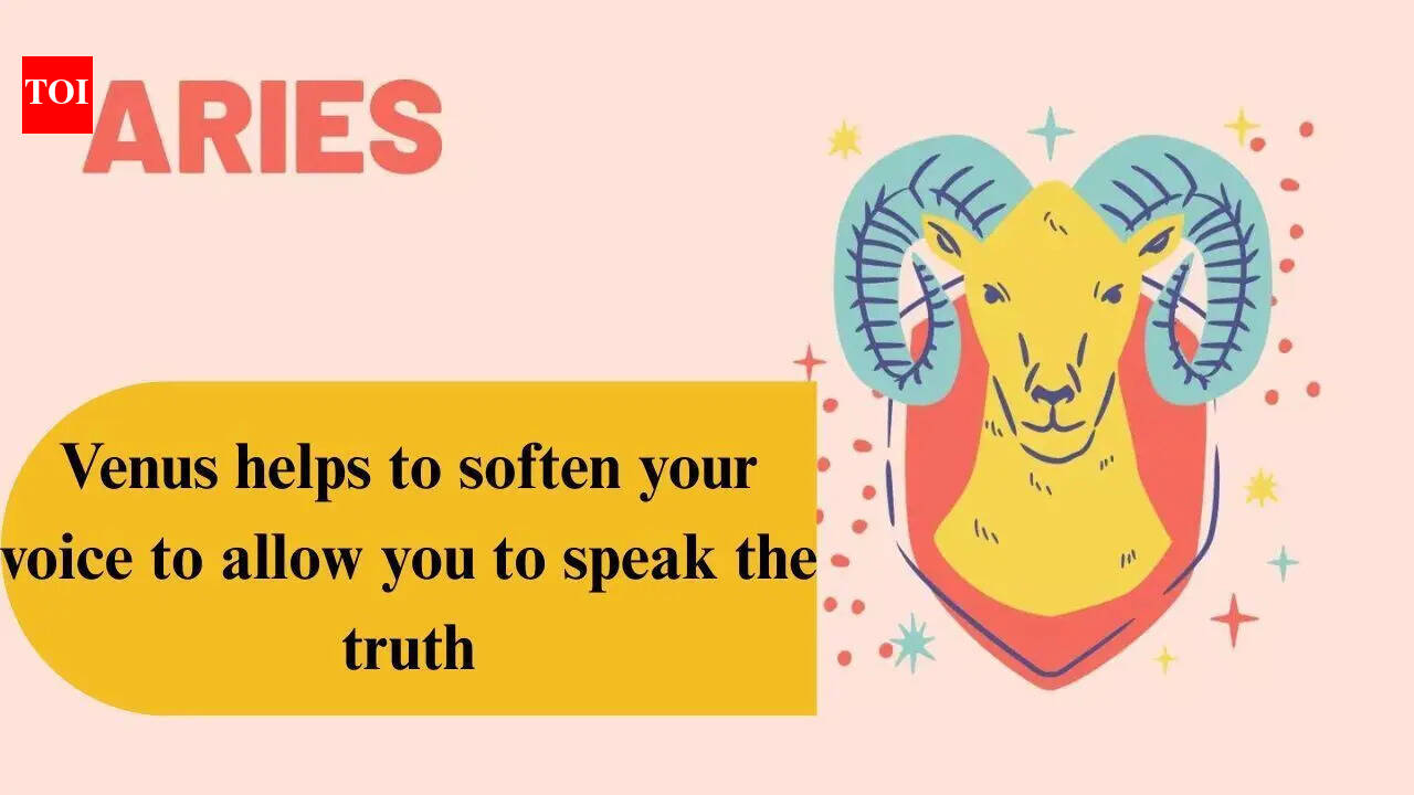 Aries Horoscope Today, April 24, 2026: Venus helps to soften your voice to allow you to speak the truth