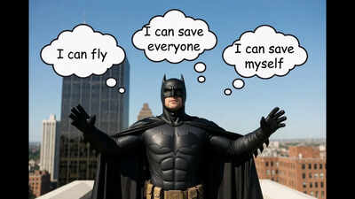 Science says the best remedy for our collective anxieties is becoming Batman!