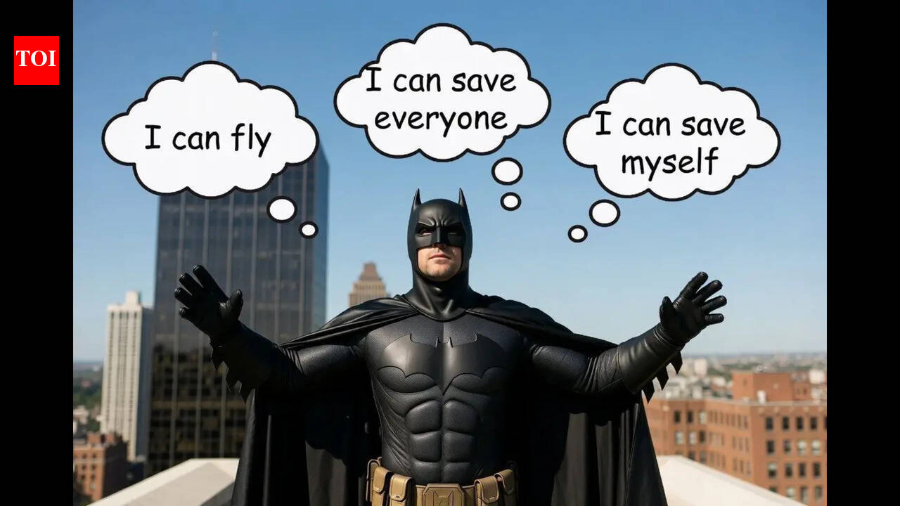 Science says the best remedy for our collective anxieties is becoming Batman!