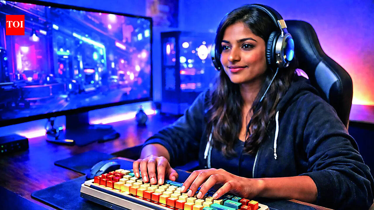 Noisy keyboards are deleting work-from-home blues | Events Movie News - The Times of India