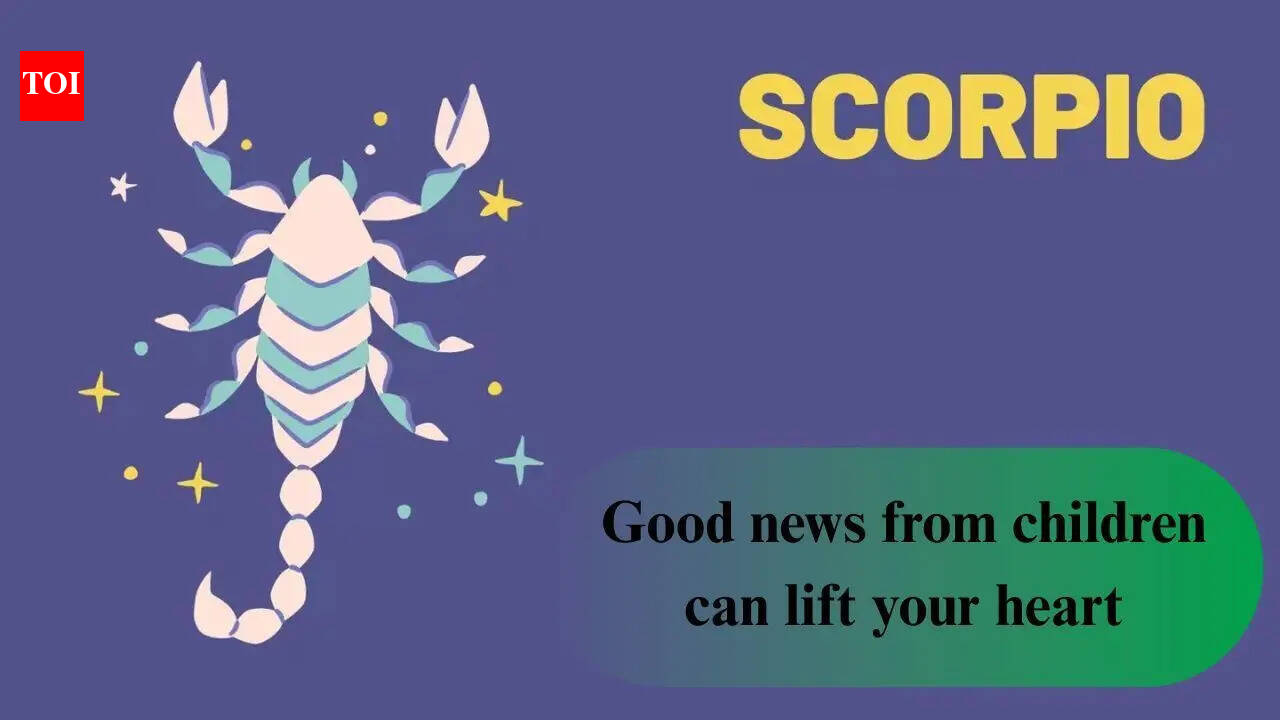 Scorpio Horoscope Today, April 24, 2026: Good news from children can lift your heart