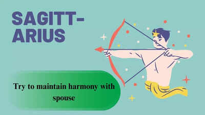 Sagittarius Horoscope Today, April 24, 2026: Try to maintain harmony with spouse