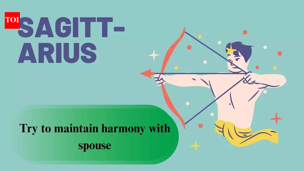 Sagittarius Horoscope Today, April 24, 2026: Try to maintain harmony with spouse