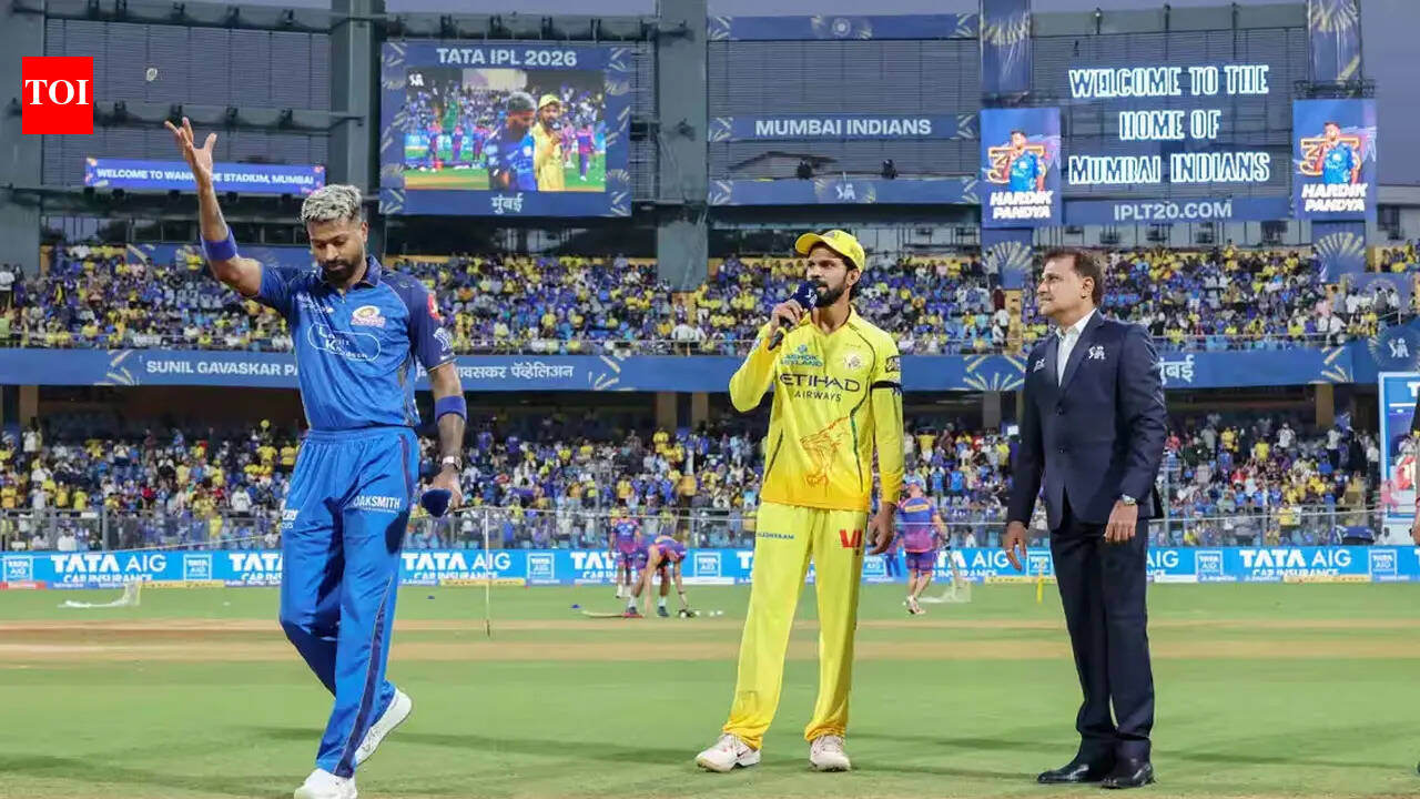 IPL Live: MI captain Hardik Pandya opts to field vs CSK