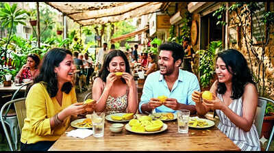 Mangoes dominate the city’s summer menus