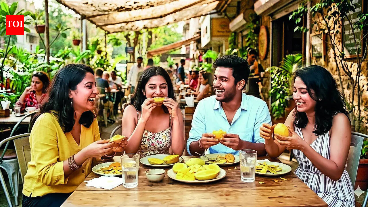Mangoes dominate the city’s summer menus