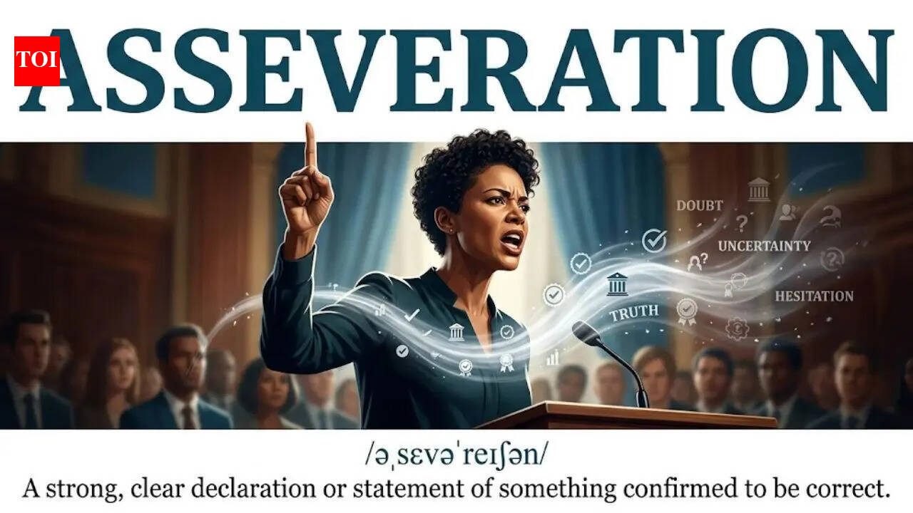 Word of the day: Asseveration