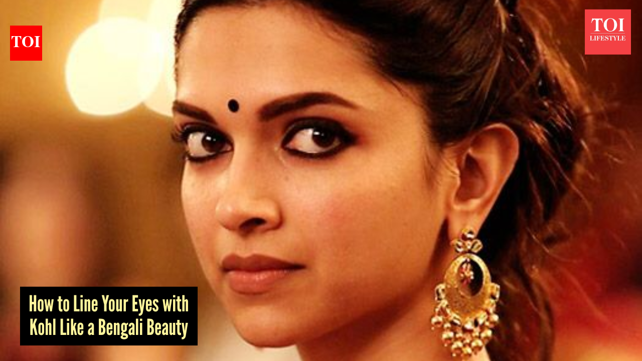How to outline your eyes with kohl like a Bengali beauty