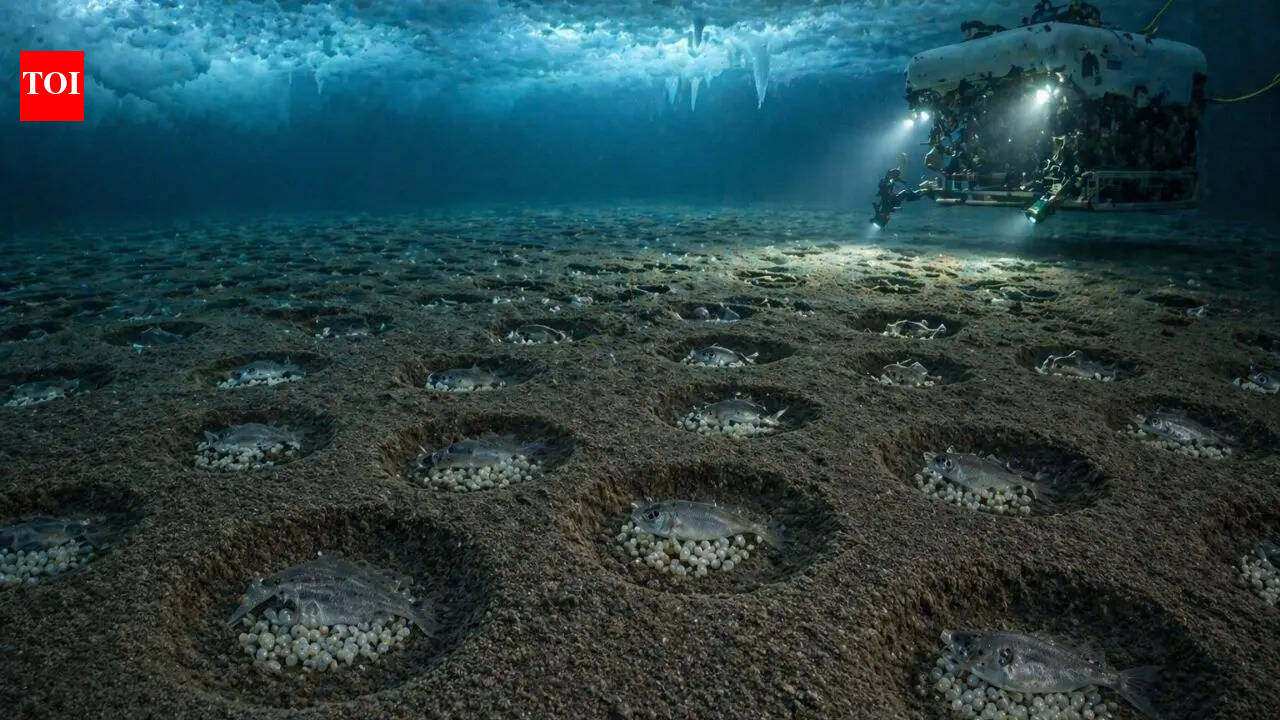 Scientists find millions of fish nests under Antarctic ice during shipwreck search