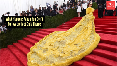 What happens if celebrities ignore the Met Gala theme?