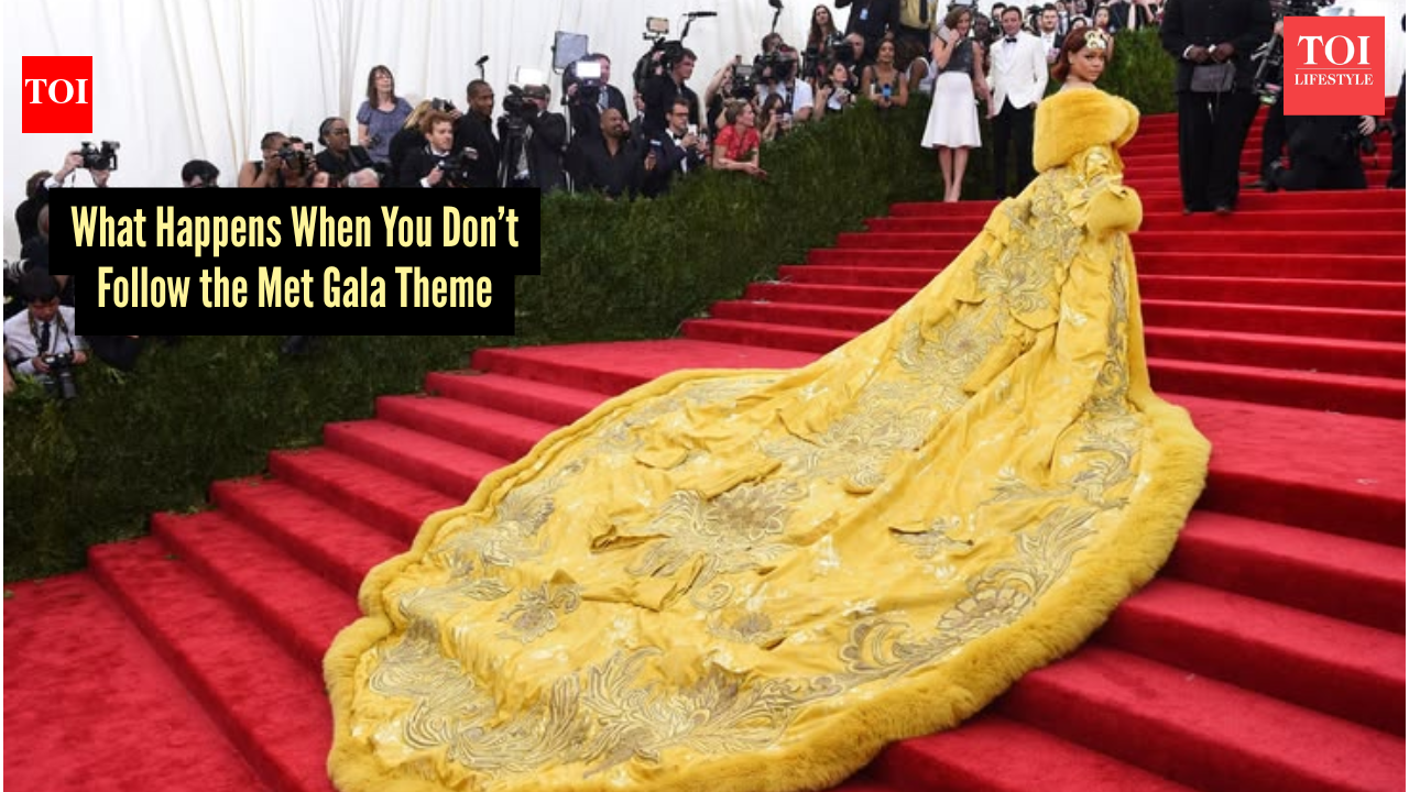 What happens if celebrities ignore the Met Gala theme?
