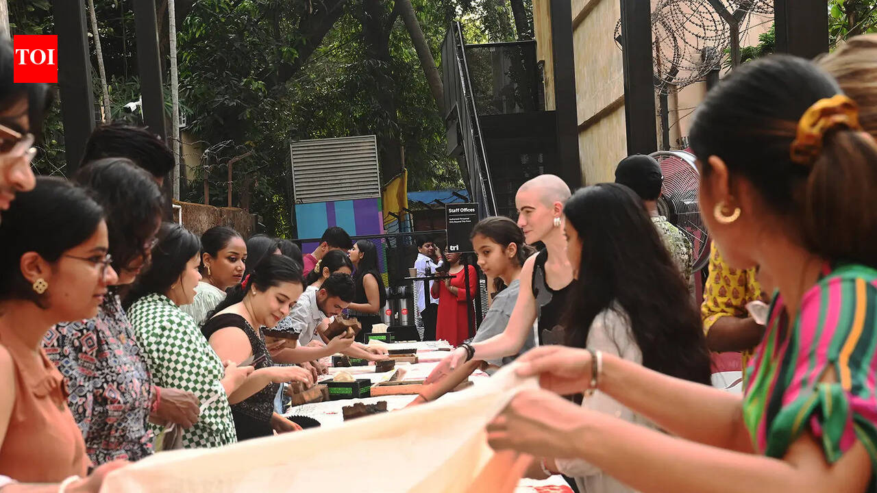 Dabble in the fine art of block printing this weekend