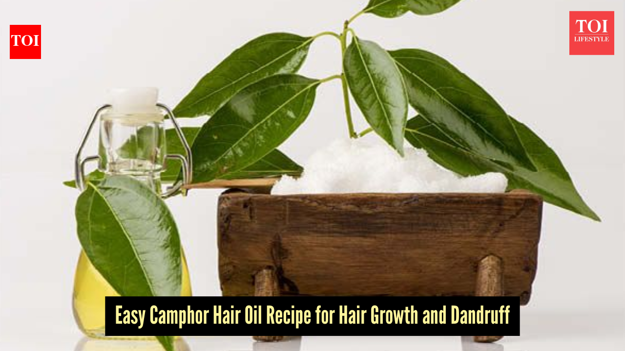 How to make camphor hair oil at home for faster hair growth