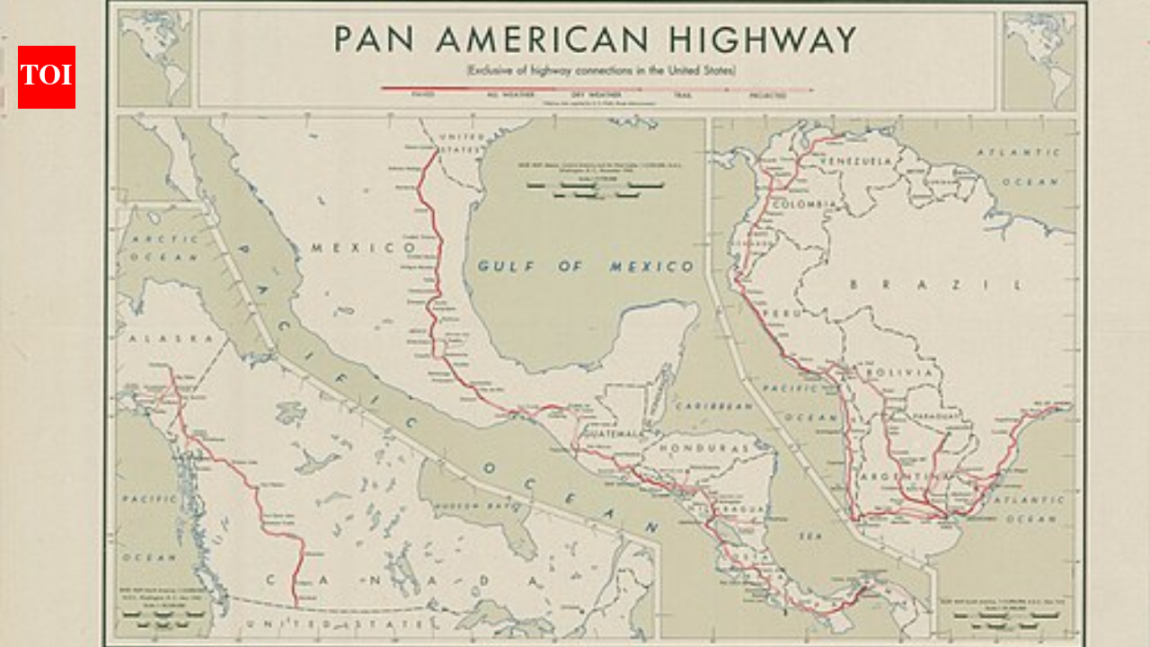 World’s longest road with no U-turns: A 30,000 km journey across 14 countries