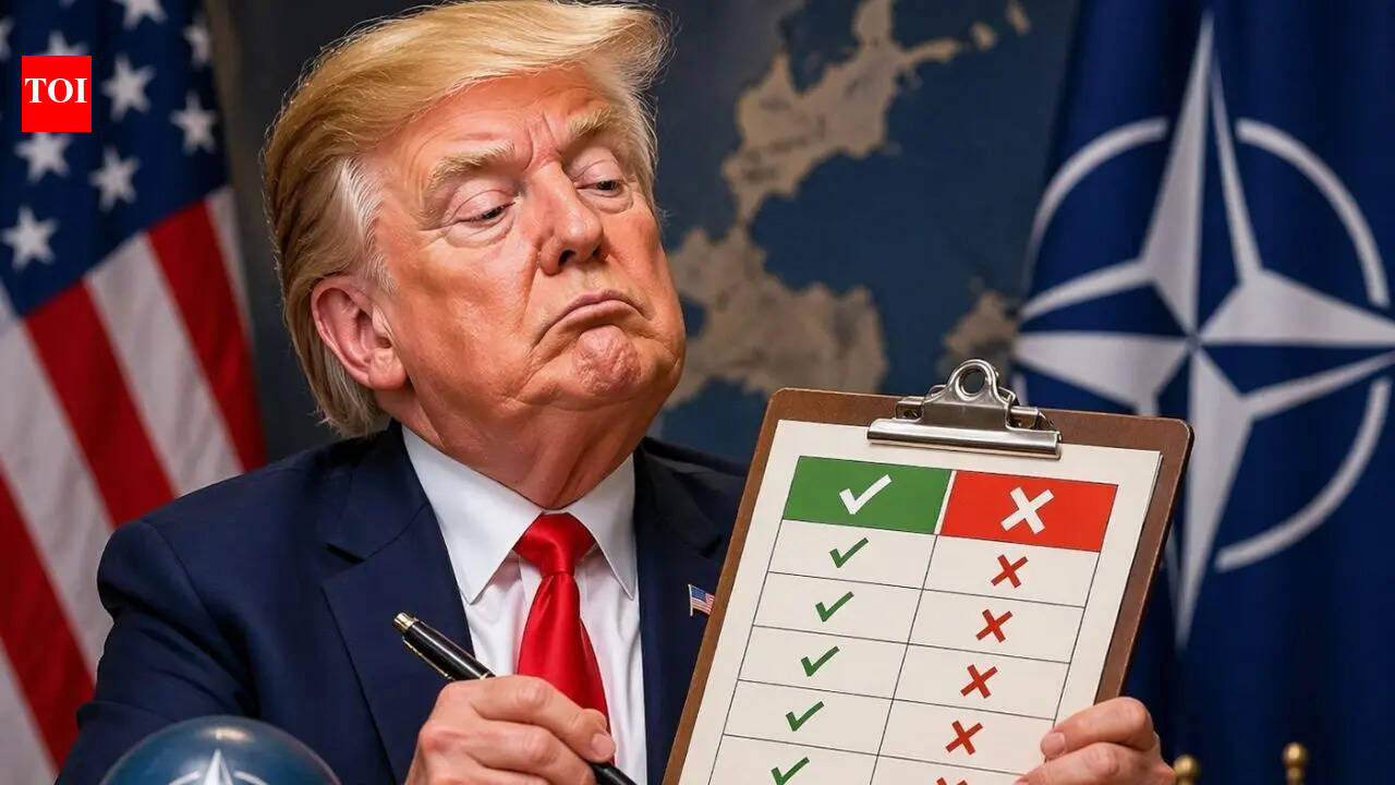 ‘Naughty or nice?’: Trump ranks Nato allies in tiers based on defence spending and support in Iran war