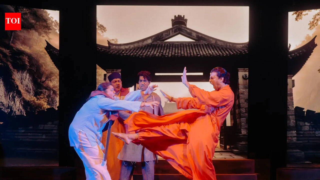 A retelling of Bodhidharma’s inward journey on stage