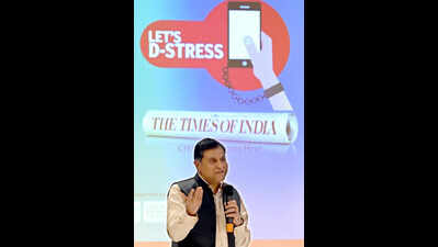 ‘Wall of habits’ at TOI’s ‘Let’s D-Stress’ initiative sparks community dialogue on screen addiction