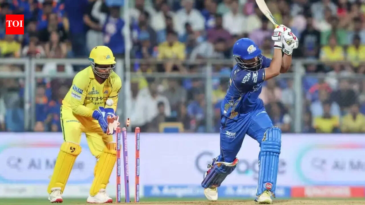 103-run hammering: CSK hand MI their biggest IPL defeat as Samson, spinners lead rout
