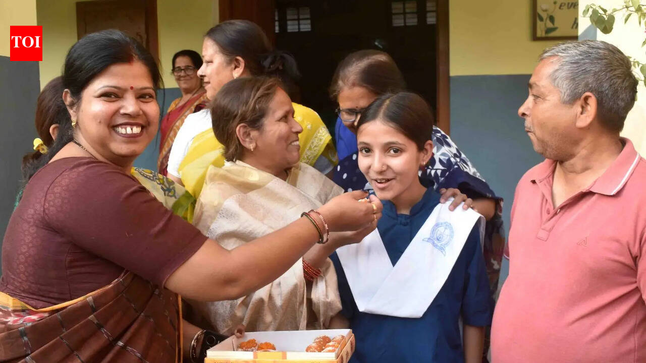 Avika Sharma tops dist in Class X with 97.17% marks