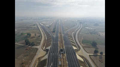 Ahead of PM Modi’s visit, Yogi inspects site for Ganga expressway inauguration