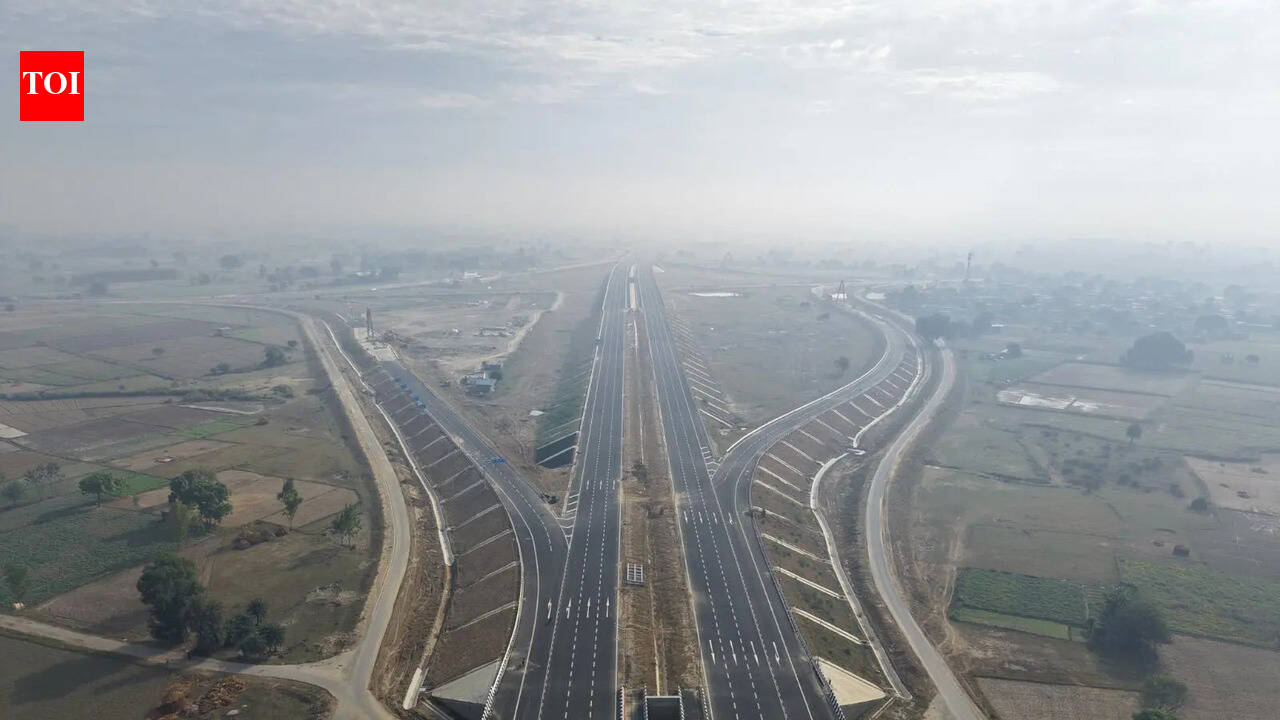 Ahead of PM Modi’s visit, Yogi inspects site for Ganga expressway inauguration