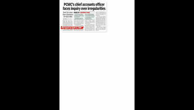 PCMC probe finds rules violated in 60 crore bill clearance