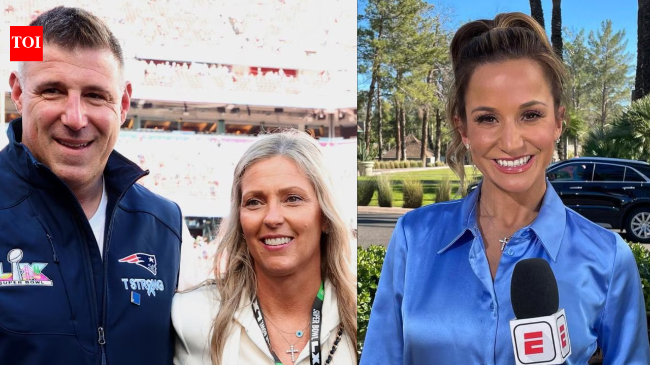 Mike Vrabel allegedly mocks his wife in an interview with Dianna Russini as his controversial remark sparks concern about his marriage