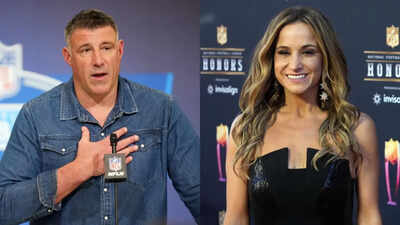 Dianna Russini goes viral after striking provocative pose with Mike Vrabel in controversial casino moment after Titans firing saga
