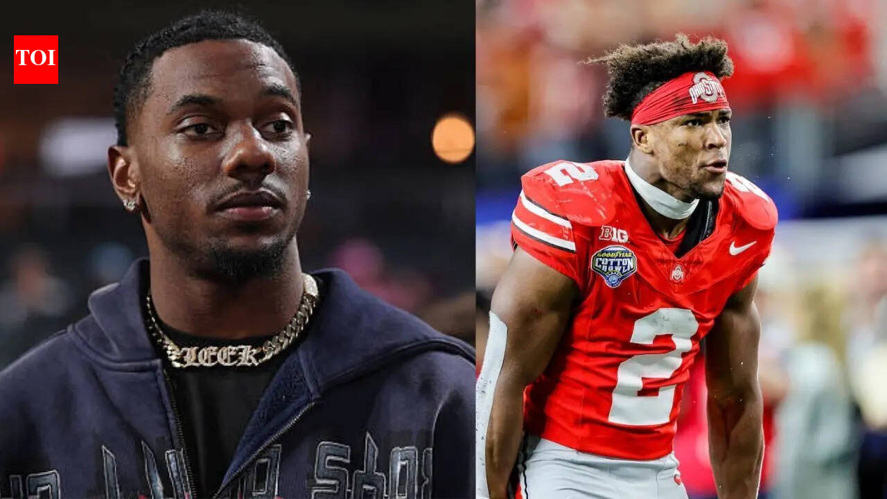 Malik Nabers left stunned as the Dallas Cowboys hijack New York Giants plans and trade up to draft Caleb Downs