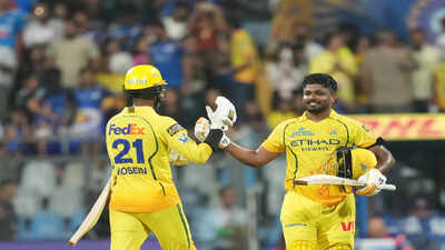  Sanju Samson’s 101 powers Chennai Super Kings to 103-run win over Mumbai Indians