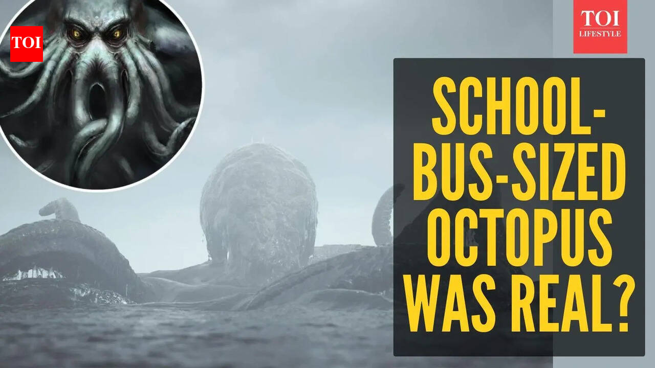 Kraken was real and devoured dinosaurs? School-bus-sized giant octopus ruled ancient seas