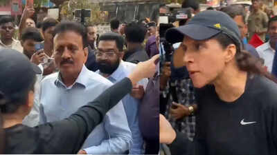 Complaint filed against woman for protesting traffic jam during BJP rally in Mumbai