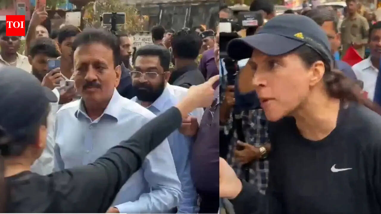 Complaint filed against woman for protesting traffic jam during BJP rally in Mumbai