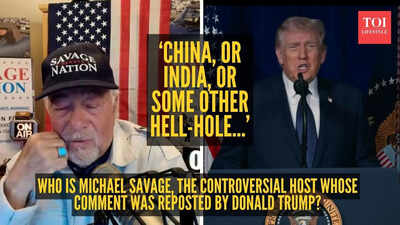 ‘China, or India, or some other hell-hole…’ Who is Michael Savage, the controversial host whose comment was reposted by Donald Trump?