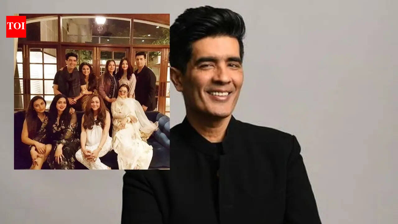 When Aishwarya Rai, Rekha, Rani Mukerji and Vidya Balan posed together in an iconic photo on Sridevi’s 54th birthday bash