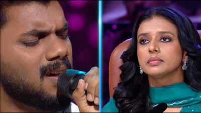  Surya Narayanan's 'miss' in the improvisation round leaves Sithara Krishnakumar in tears