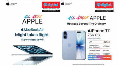 Reliance Digital’s ‘All About Apple’ campaign is live: Upgrade offers on iPhone 17, MacBook Neo and more