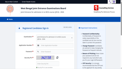 WBJEEB JECA 2026 registration deadline extended till April 28; direct link to apply here