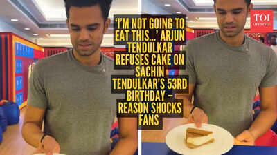 ‘I’m not going to eat this…’ Arjun Tendulkar refuses cake on Sachin Tendulkar’s 53rd birthday – reason shocks fans