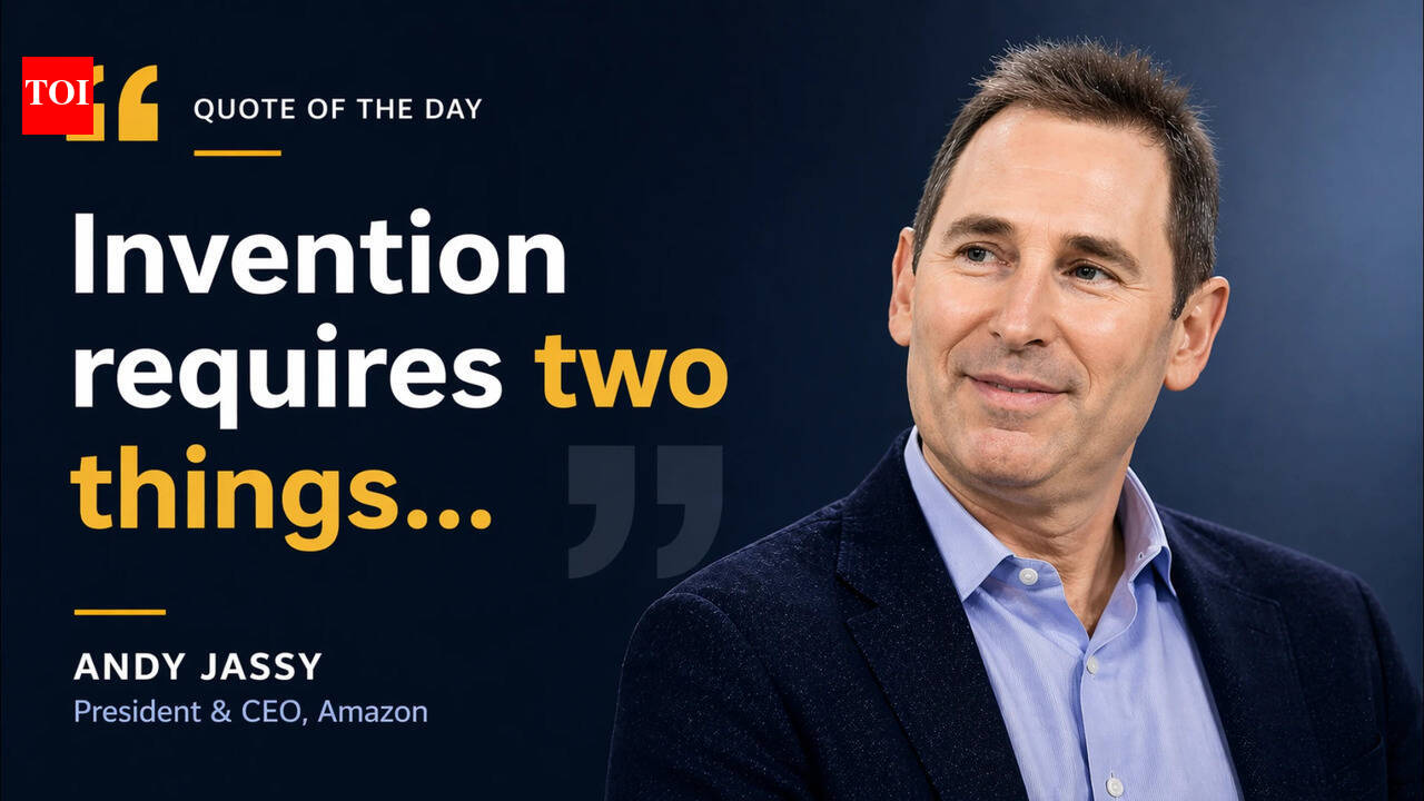 Quote of the day by Andy Jassy: Invention requires two things: One, the ability to try a lot of experiments, and two, not having to...