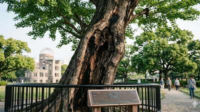 How trees survived the Hiroshima atomic bomb and grew back within months