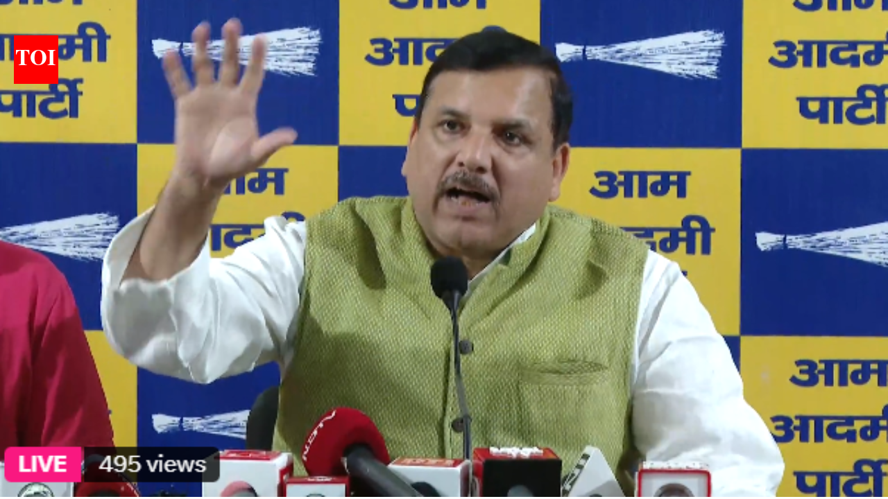 'Operation Lotus': AAP's first reaction as Raghav Chadha, 6 other MPs in Rajya Sabha join BJP