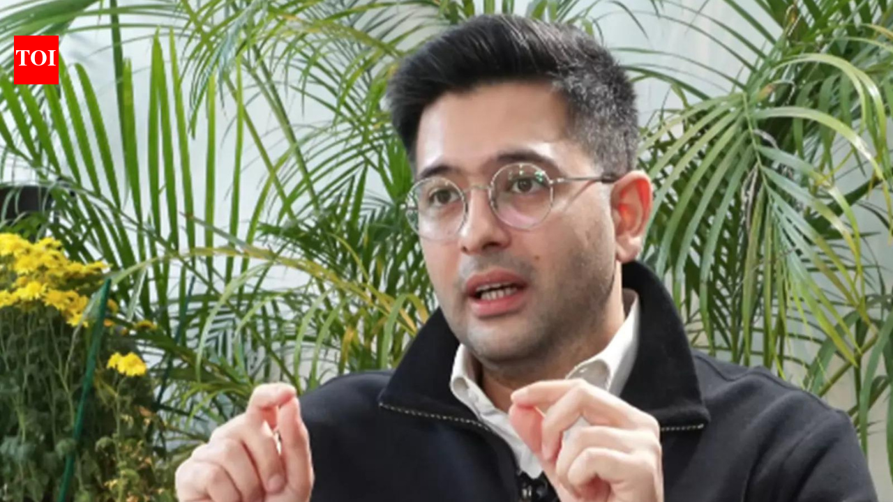 'Right man in the wrong party': Raghav Chadha quits AAP, joins BJP; 7 MPs exit — top developments