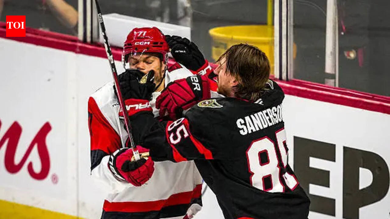 Latest NHL injury update Senators defenseman Jake Sanderson exits Game 3 after controversial hit by Taylor Hall