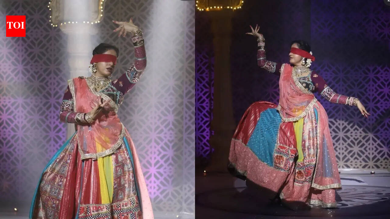 Deepika Singh performs blindfolded dance on Aishwarya Rai’s ‘Dola Re Dola’ for ‘Mangal Lakshmi’