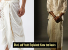 Dhoti vs veshti: What&rsquo;s the real difference?