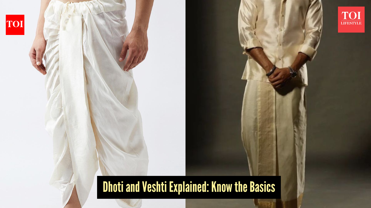 Dhoti vs veshti: What’s the real difference?